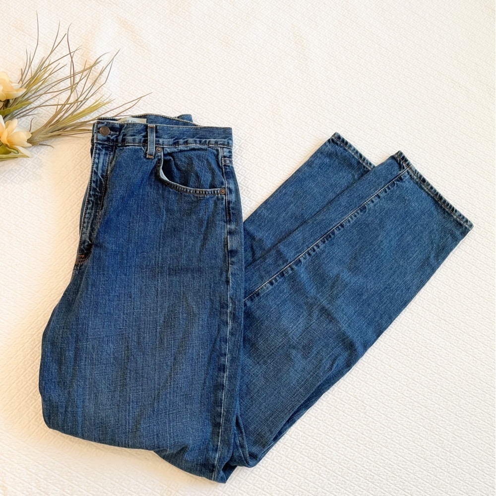 GAP Size 16 Tall Reverse Fit High Waist Denim Jeans Vintage Women’s